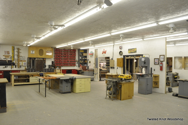 Woodshop Space Rental and Woodworking Classes